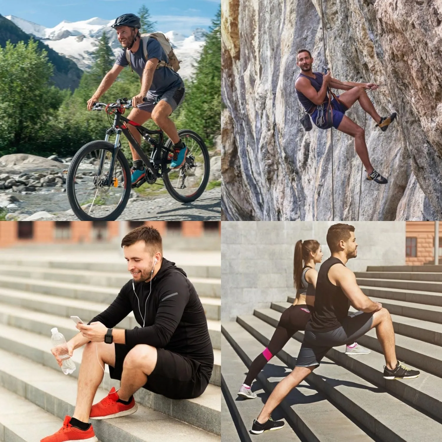 LANBAOSI Mens Compression Shorts with Phone Pocket Running Gym Yoga Athletic Tights Baselayer Summer Cool Dry Underwear Pack