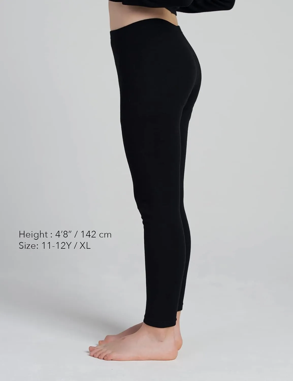 LAPASA Kids 100% Merino Wool Base Layer Top Bottom Long Shirt Johns Thermal Underwear Girls Boys Unisex 200g K13/K14
