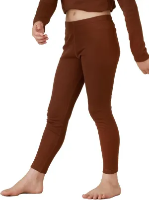 LAPASA Kids 100% Merino Wool Base Layer Top Bottom Long Shirt Johns Thermal Underwear Girls Boys Unisex 200g K13/K14