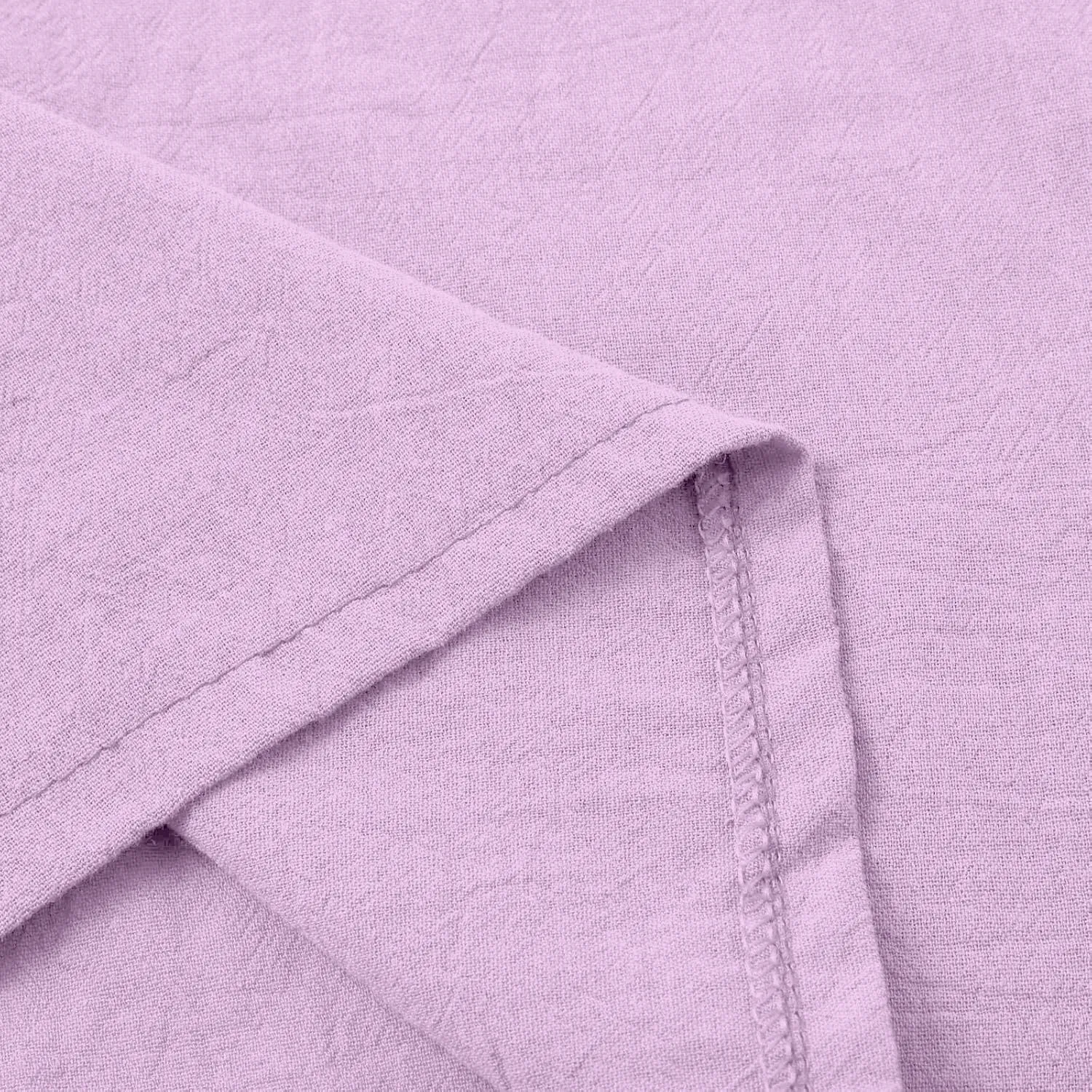 Lounge Sets for Women - Cotton Linen Pants Sets Summer Oversized Long Sleeve Button Shirt Casual Outfits Comfy Suit