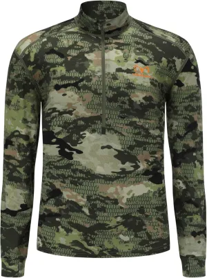Men's 100% Merino Wool Hunting Base Layer Tops Camo Shirts