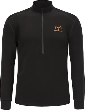 Men's 100% Merino Wool Hunting Base Layer Tops Camo Shirts