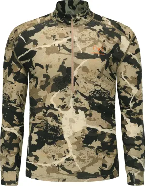 Men's 100% Merino Wool Hunting Base Layer Tops Camo Shirts