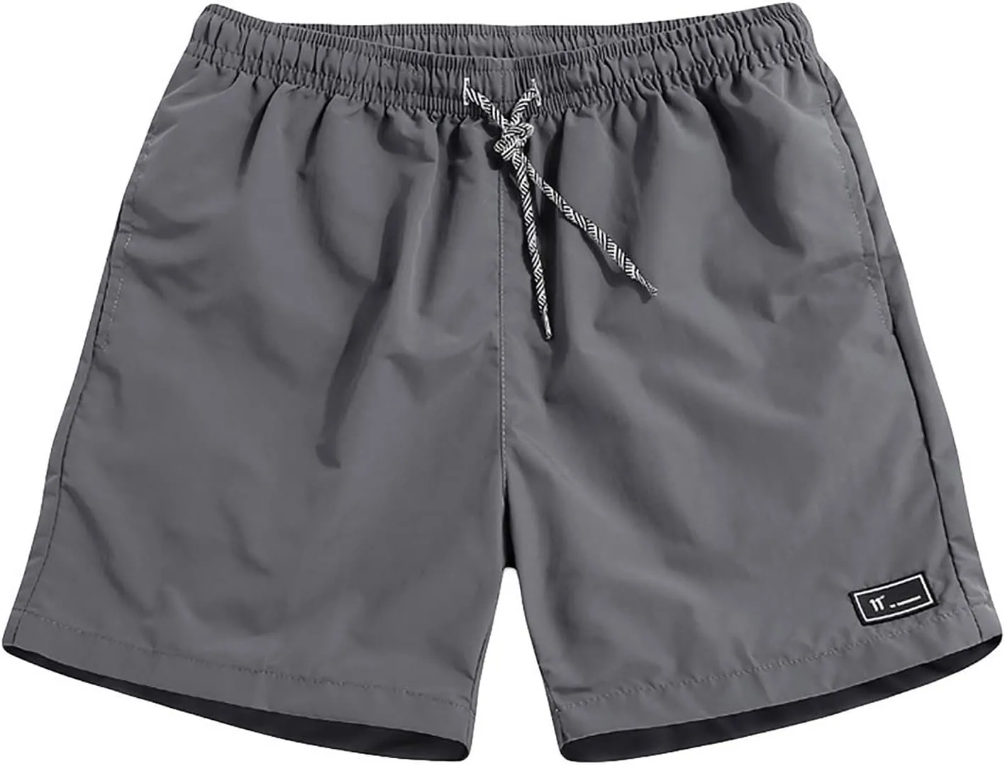 Mens Athletic Gym Shorts Quick Dry Shorts Elastic Waist Drawstring Shorts Workout Running Hiking Short-Pant Gym Short