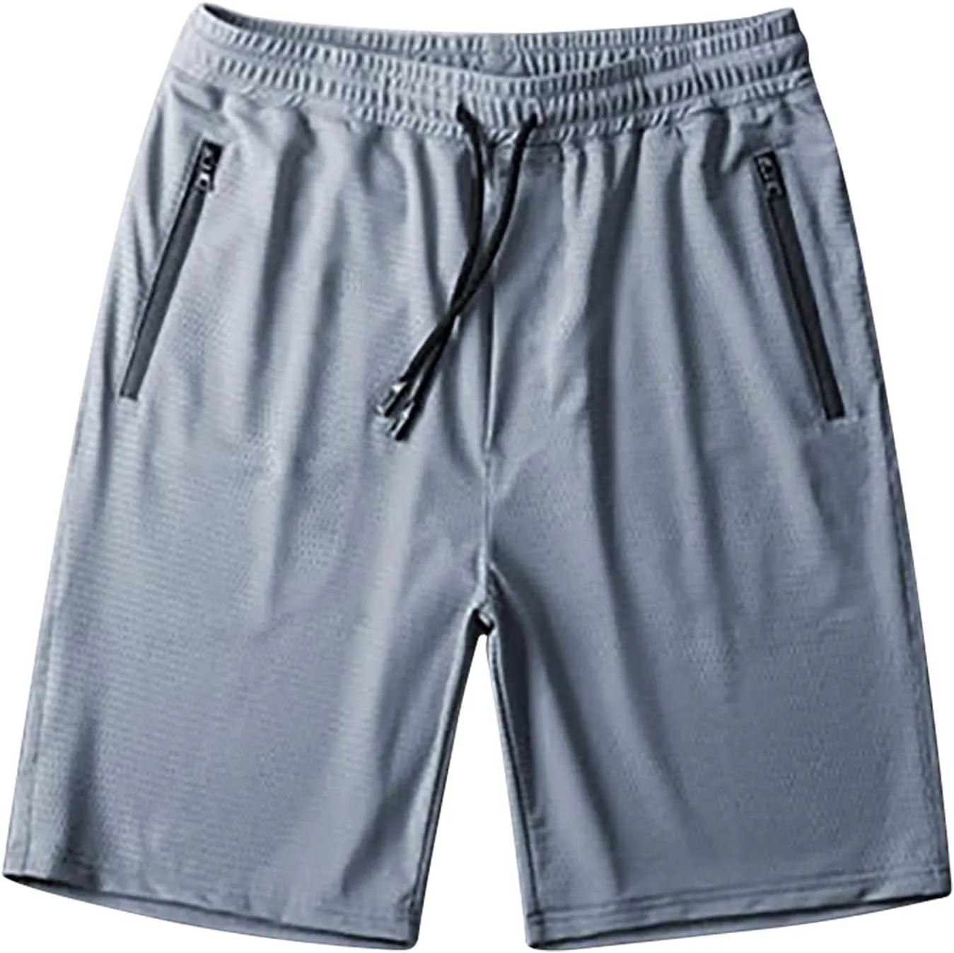Mens Athletic Gym Shorts Quick Dry Shorts Elastic Waist Drawstring Shorts Workout Running Hiking Short-Pant Gym Short