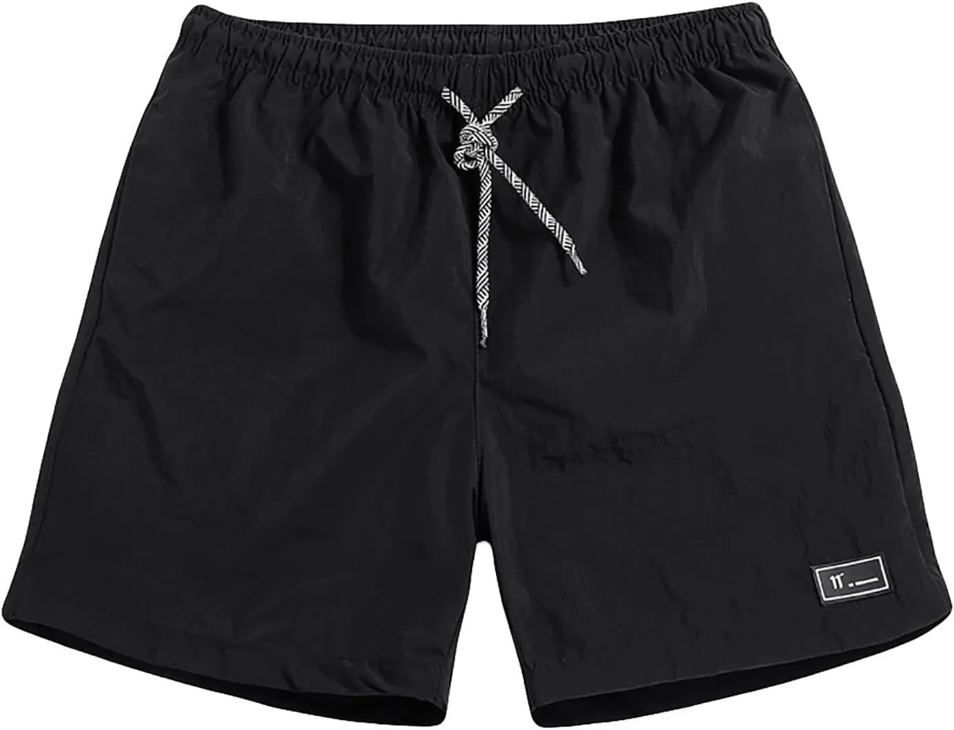 Mens Athletic Gym Shorts Quick Dry Shorts Elastic Waist Drawstring Shorts Workout Running Hiking Short-Pant Gym Short