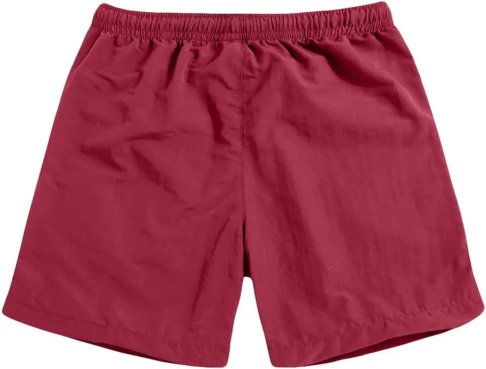 Mens Athletic Gym Shorts Quick Dry Shorts Elastic Waist Drawstring Shorts Workout Running Hiking Short-Pant Gym Short