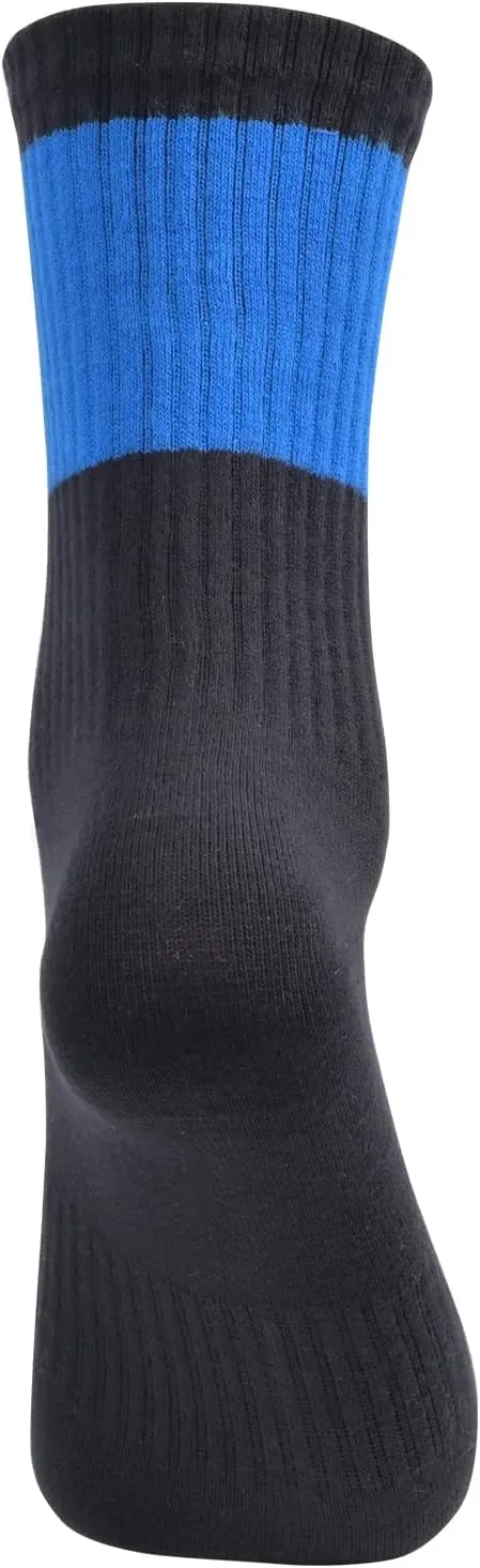 Men's Boy's Anti Odor Stink Resist Breathable Crew Mid Calf Casual Workout Socks