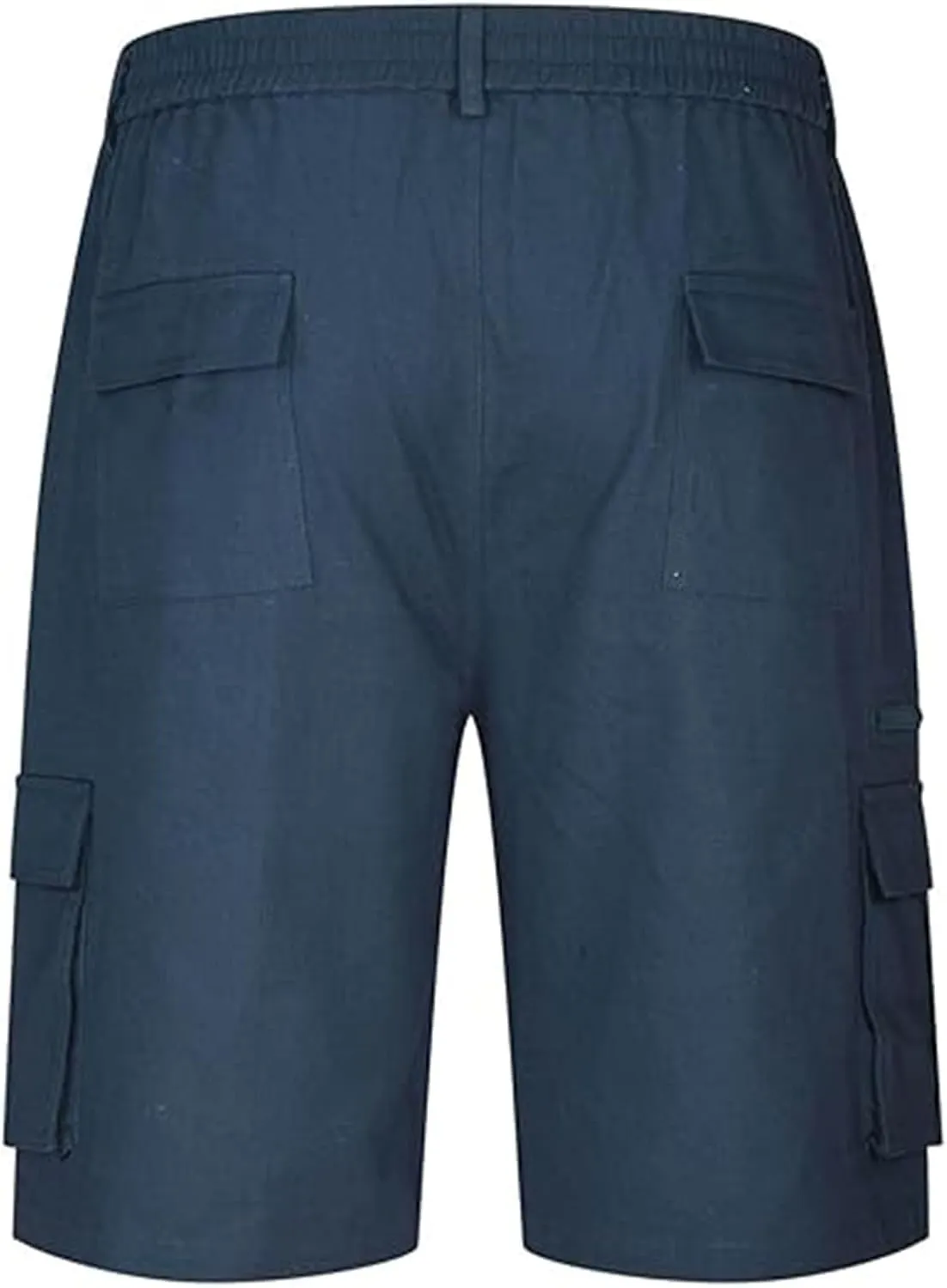 Mens Cargo Shorts Drawstring Elastic Waist Pants Stretch Lightweight Work Shorts 2025 Casual Summer Hiking Pants