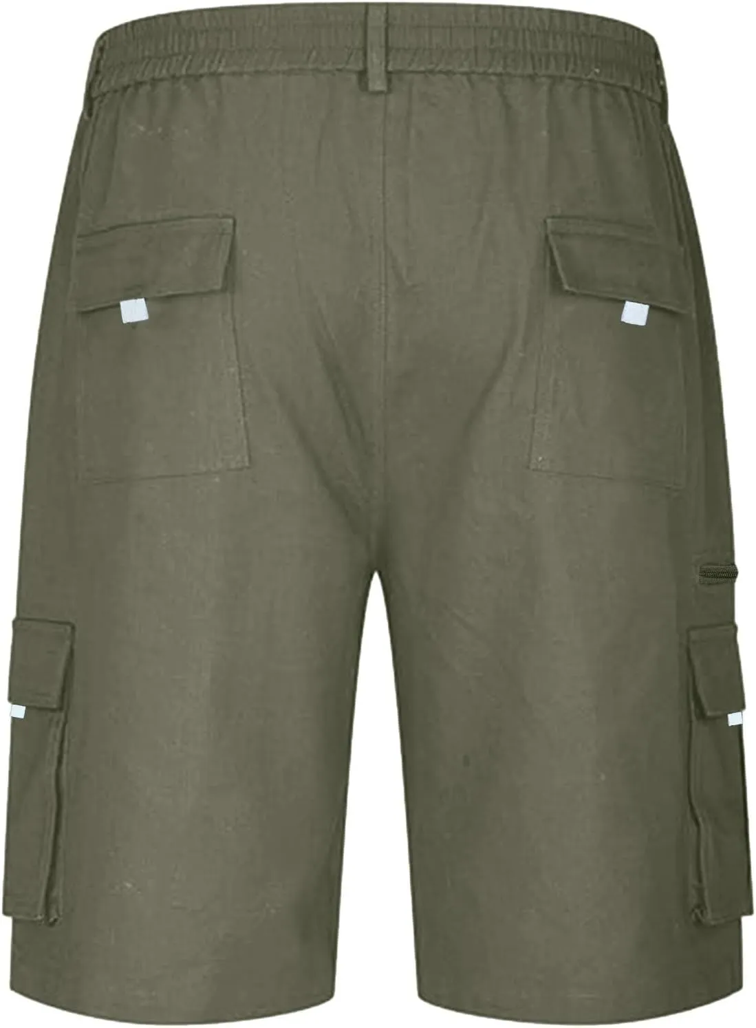 Mens Cargo Shorts Drawstring Elastic Waist Pants Stretch Lightweight Workout Shorts 2025 Casual Summer Hiking Pants