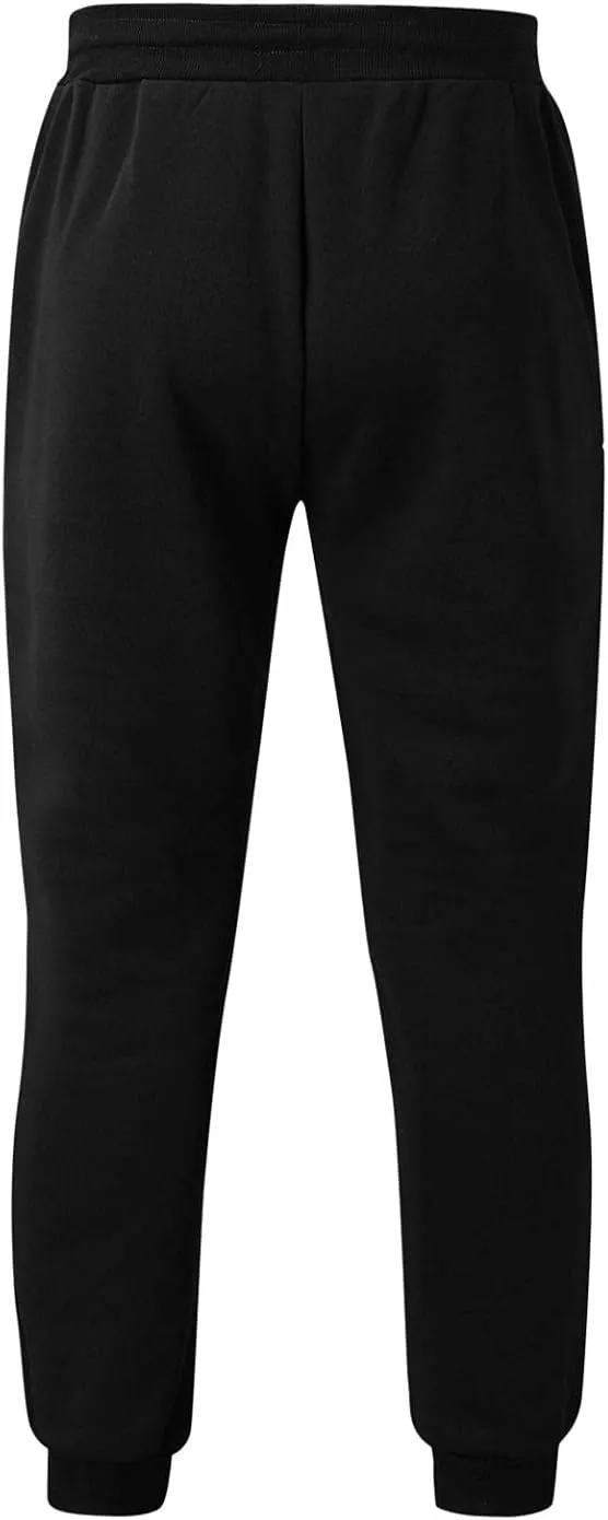 Mens Fashion Stretch Pleated Twill Jogger Sweatpants Big and Tall Lightweight Athletic Tapered Jogger Running Pants