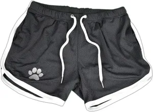Men's Funny Dog Paw Print Gym Workout Shorts 3" Athletic Running Shorts Quick Dry Lightweight Mesh Gym Yoga Shorts