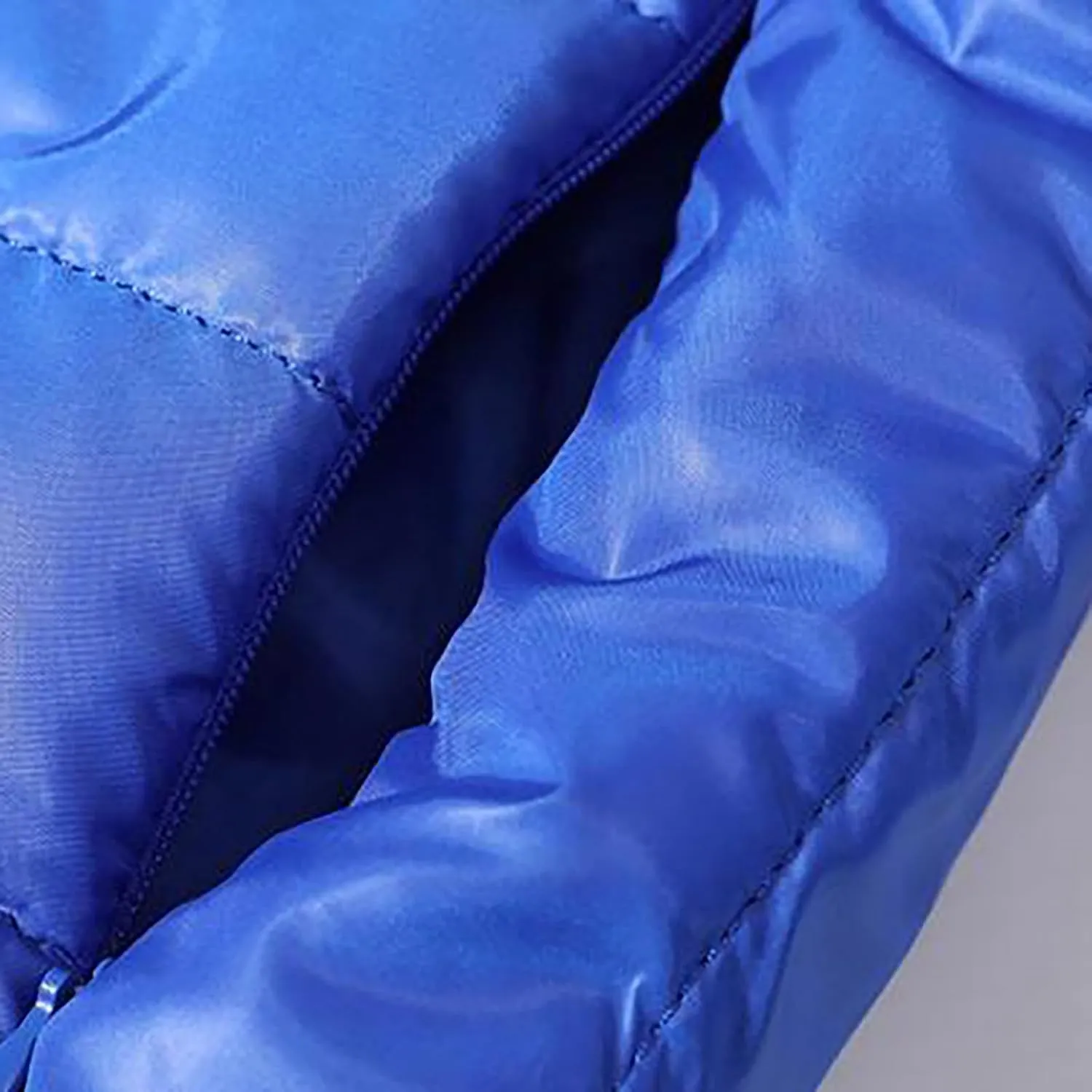 Men's Light Weight Full-Zip Puffer Jacket Quilted Winter Hoodie Down Coat Winter Light Insulated Short Puffer Coats