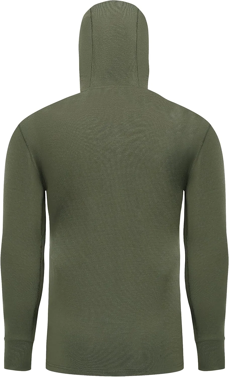 Men's Merino Wool Hunting Hoodie Base Layer Sweatshirt