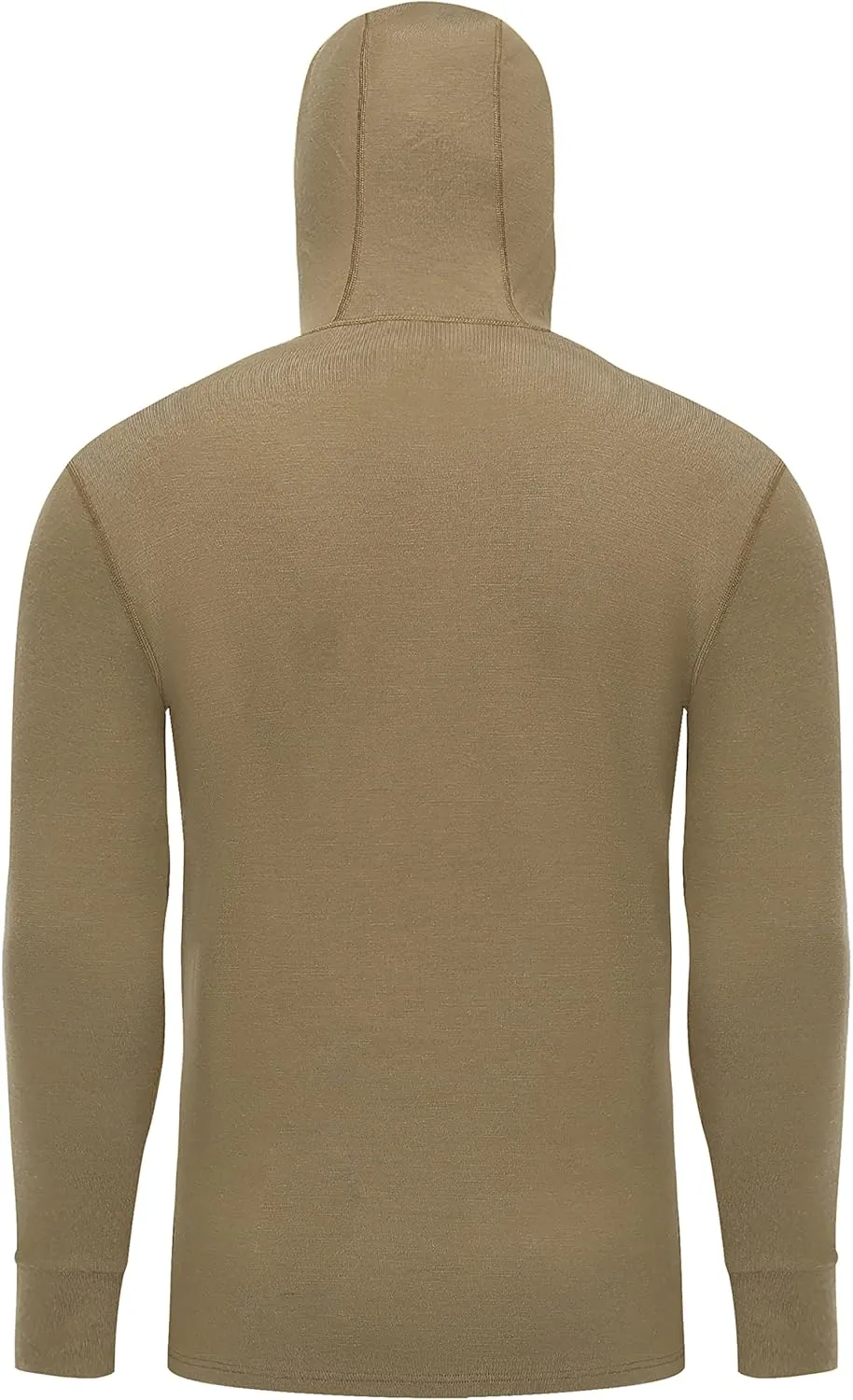 Men's Merino Wool Hunting Hoodie Base Layer Sweatshirt