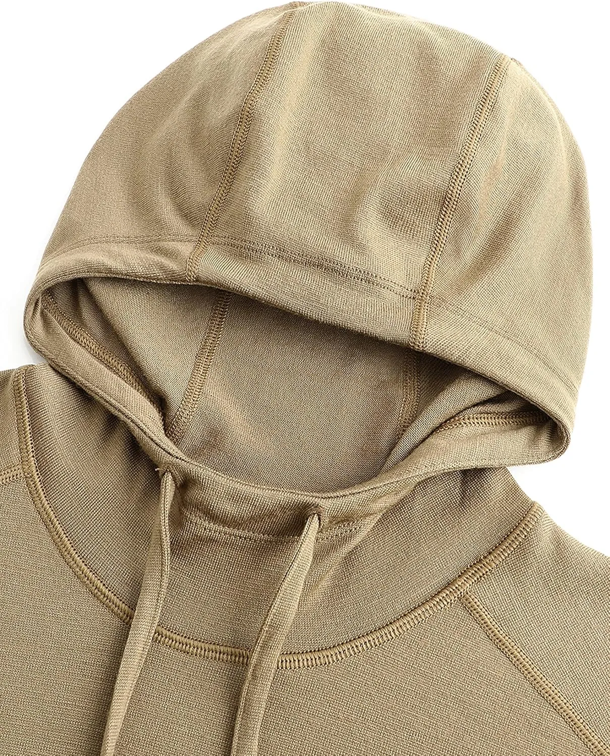 Men's Merino Wool Hunting Hoodie Base Layer Sweatshirt