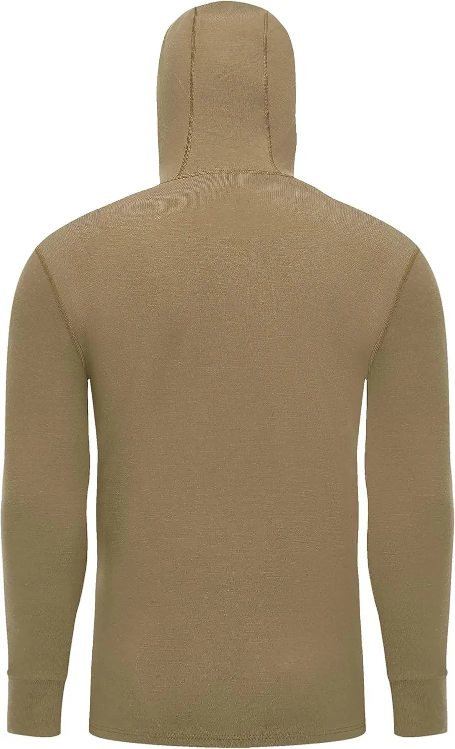 Men's Merino Wool Hunting Hoodie Base Layer Sweatshirt