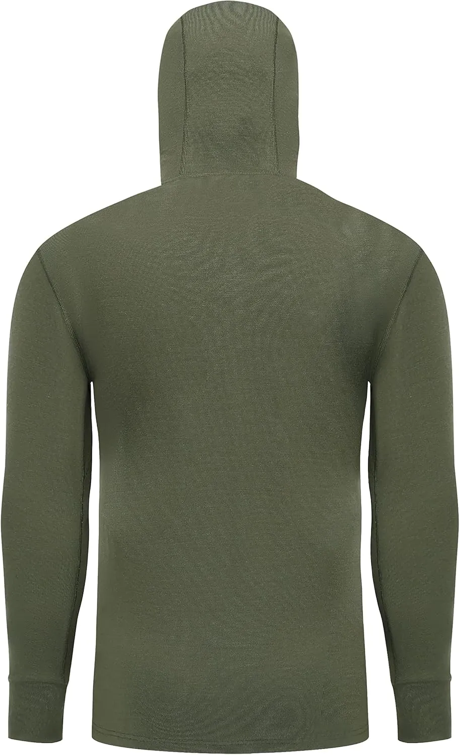 Men's Merino Wool Hunting Hoodie Base Layer Sweatshirt