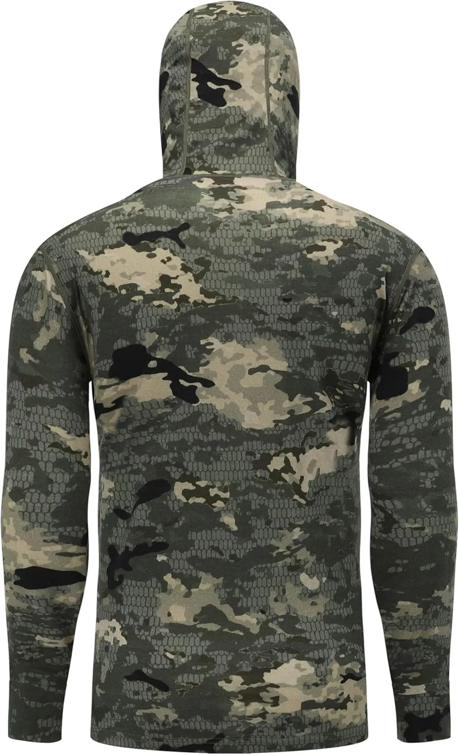 Men's Merino Wool Hunting Hoodie Base Layer Sweatshirt