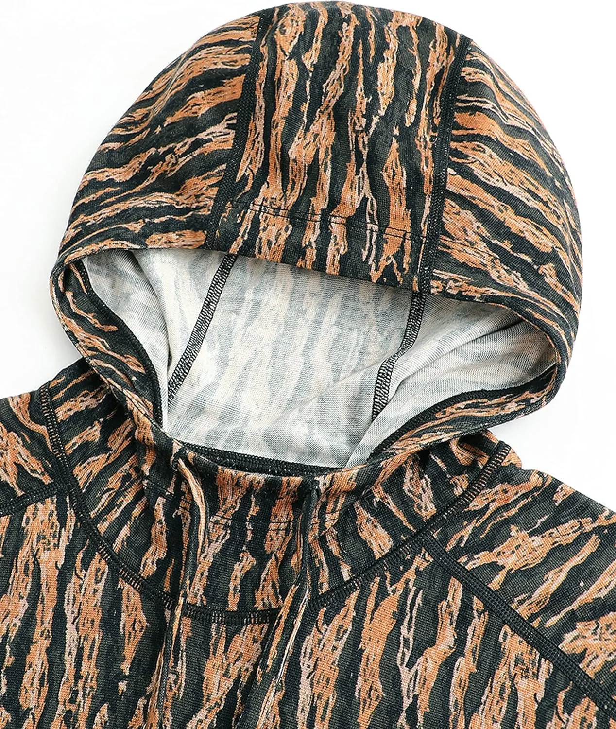 Men's Merino Wool Hunting Hoodie Base Layer Sweatshirt