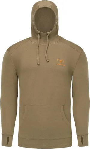 Men's Merino Wool Hunting Hoodie Base Layer Sweatshirt