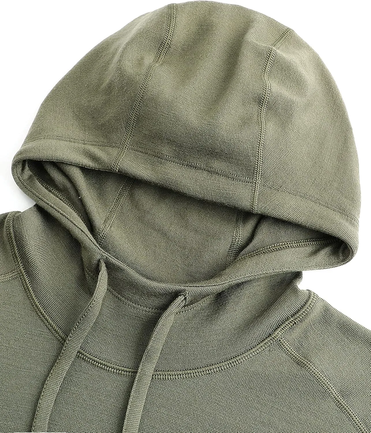 Men's Merino Wool Hunting Hoodie Base Layer Sweatshirt