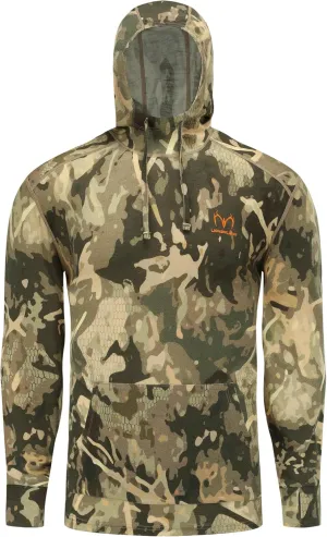 Men's Merino Wool Hunting Hoodie Base Layer Sweatshirt