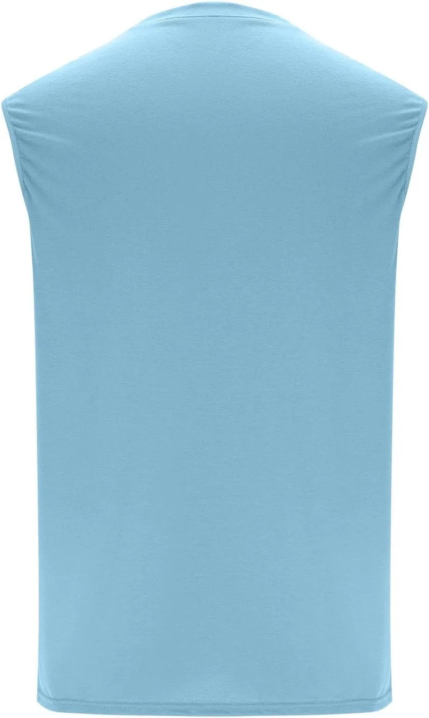 Men's Pullover Tank Tops Quick Dry Workout Swim Beach Shirts Sleeveless Shirts for Bodybuilding Gym Fitness Training