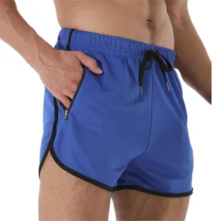 Mens Running Shorts 3 Inch Lightweight Beach Short Quick Dry Breathable Muscle Trunks Casual Mesh Workout Athletic
