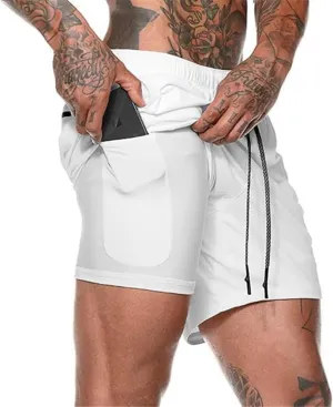 Mens Workout Athletic Shorts 7 inch Quick Dry Gym Shorts Hiking Shorts Men Lightweight Sports Gym Shorts Running