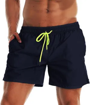 Mens Workout Shorts Running Sports Athletic Gym Shorts with Pockets Elastic Waistband Quick Dry Activewear Gym Shorts