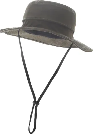 Moon Kitty Boonie Hats for Men UPF 50 Wide Brim Adjustable Sun Protection Hat Waterproof Fishing Hat