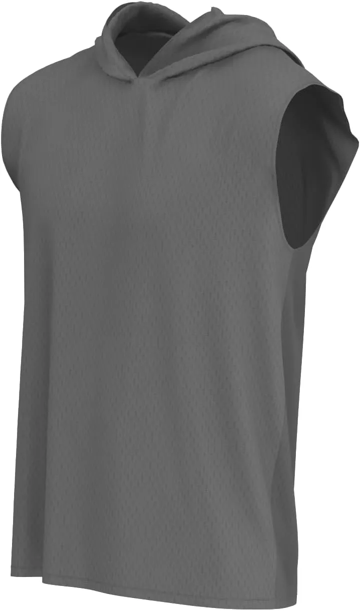 MVP Men's Dyfit Workout Hooded Tank Tops Bodybuilding Muscle Cut Off T Shirt Sleeveless Gym Hoodies