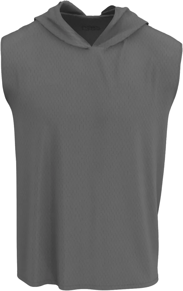 MVP Men's Dyfit Workout Hooded Tank Tops Bodybuilding Muscle Cut Off T Shirt Sleeveless Gym Hoodies