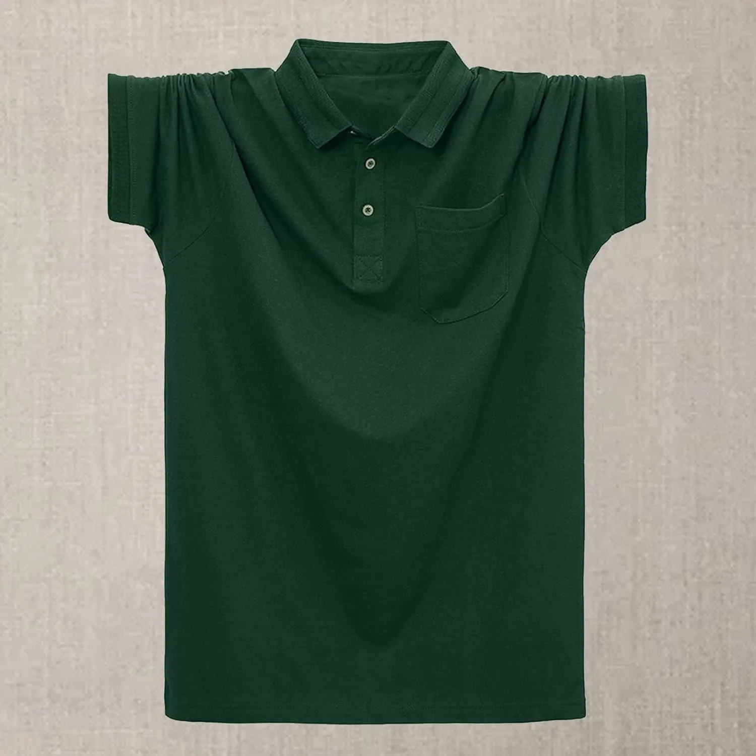 Polo Shirts for Men Short Sleeve with Pocket Quick Dry Performance Golf T-Shirts Summer Casual Tactical Collared Tee