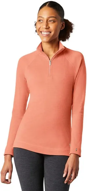 Smartwool Women’s Base Layer Top - Merino 250 Wool Active 1/4 Zip Outerwear