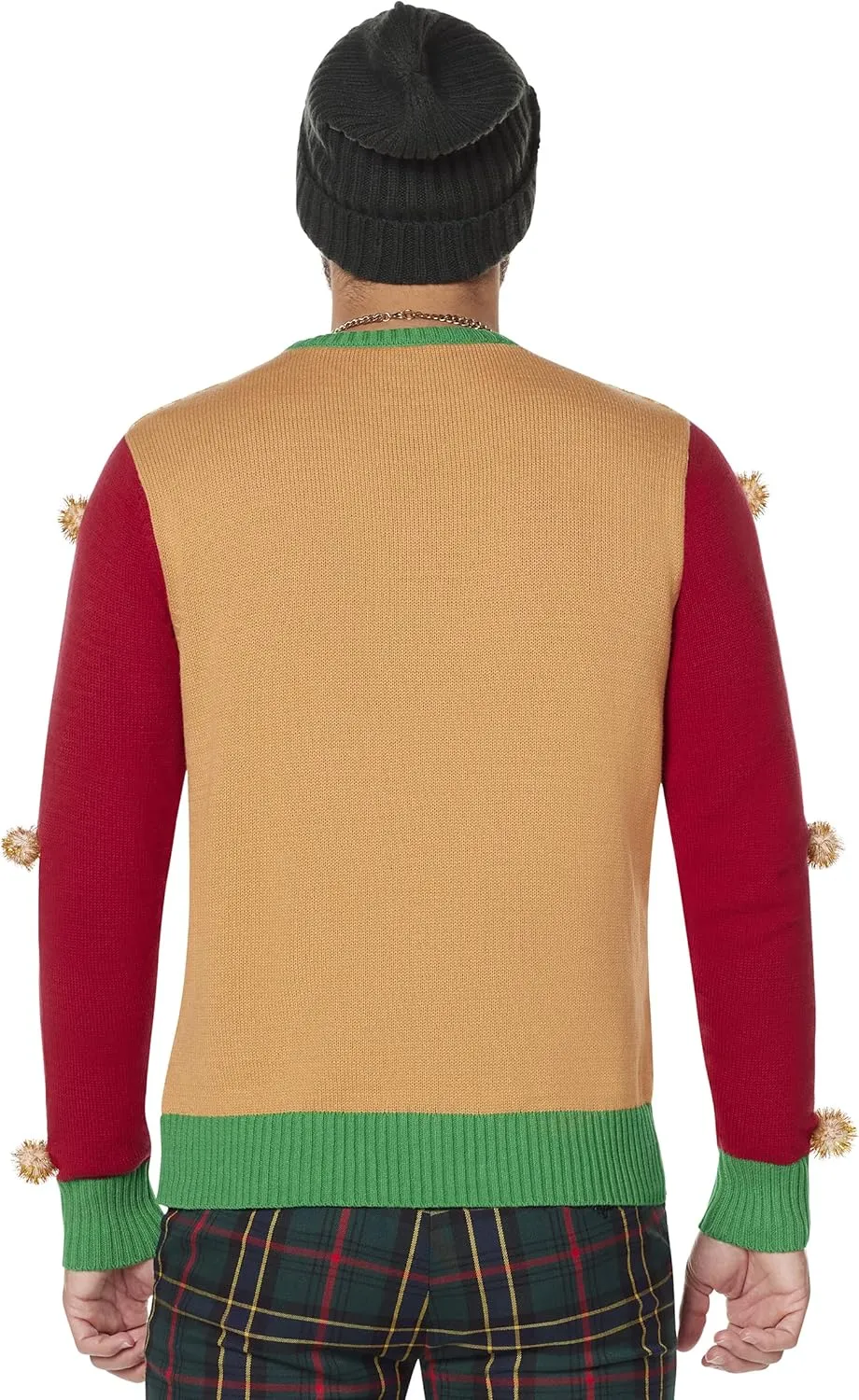 Spencer's A Christmas Story Light-Up Leg Lamp Ugly Christmas Sweater | Light-Up Christmas Sweater