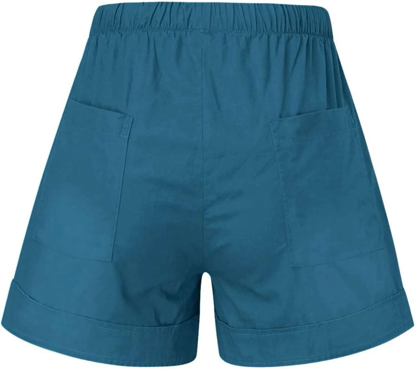 Women's Drawstring Shorts Summer Casual Comfy Shorts Elastic Waist Baggy Shorts with Pocket Trendy Cute Short Pants