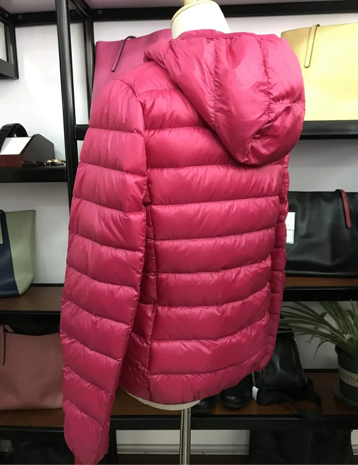 Women's Light Weight Down Jacket with Hood