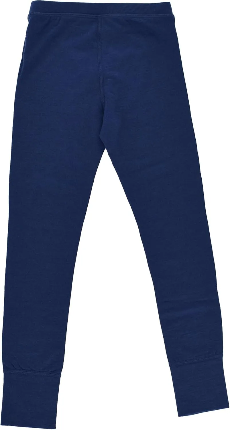 Woolino Merino Wool Base Layer for Kids - Super Soft Kids Leggings - All Natural Base Layer Bottoms