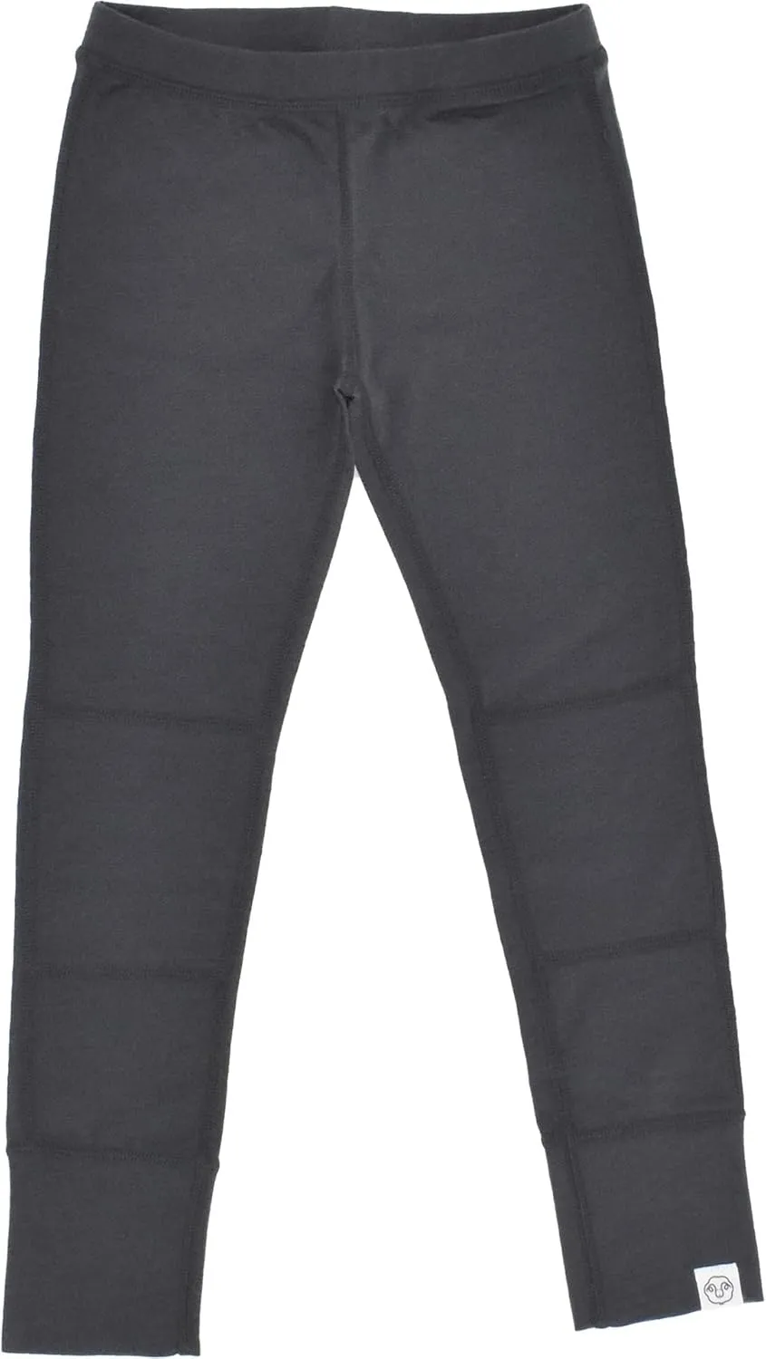 Woolino Merino Wool Base Layer for Kids - Super Soft Kids Leggings - All Natural Base Layer Bottoms