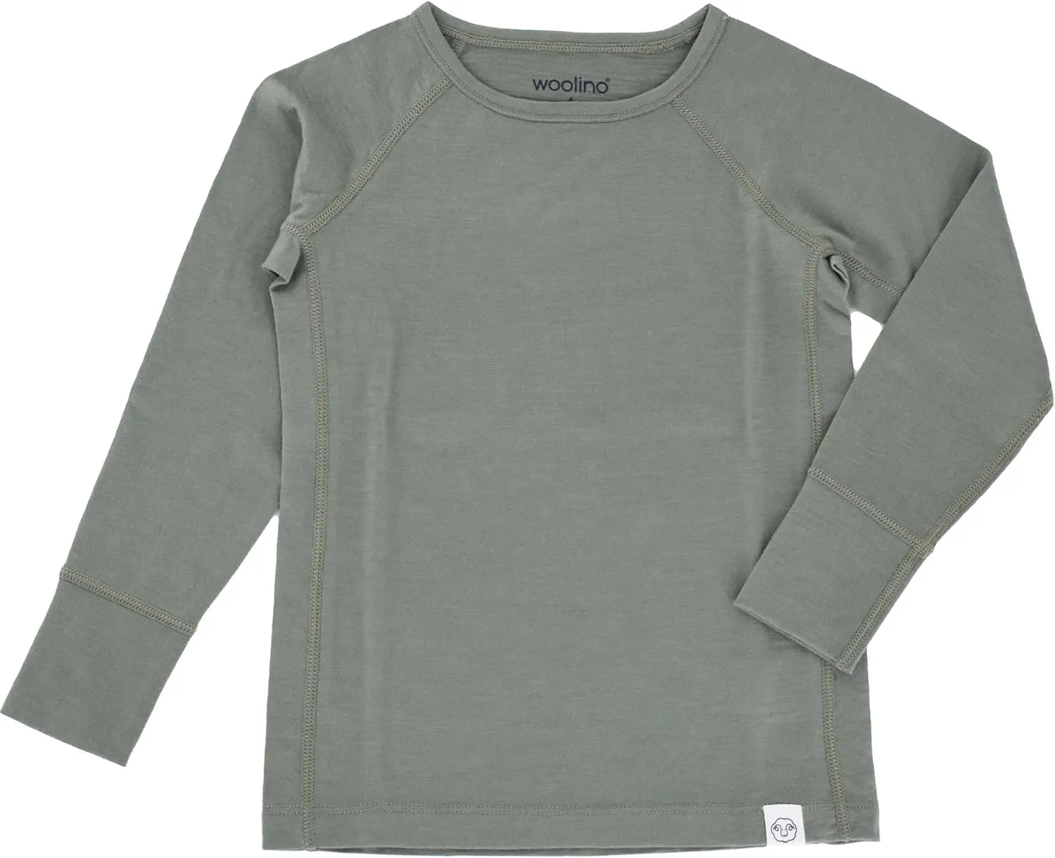 Woolino Merino Wool Base Layer for Kids - Super Soft Kids Long Sleeve Thermal Top - All Natural Base Layer Shirt
