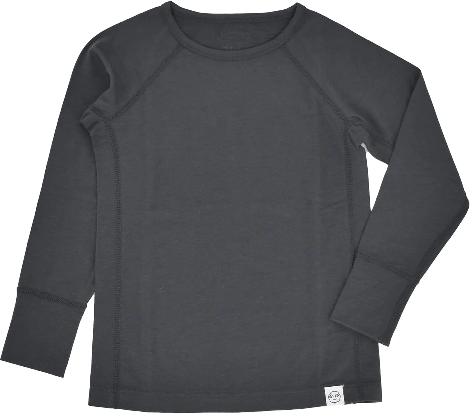 Woolino Merino Wool Base Layer for Kids - Super Soft Kids Long Sleeve Thermal Top - All Natural Base Layer Shirt