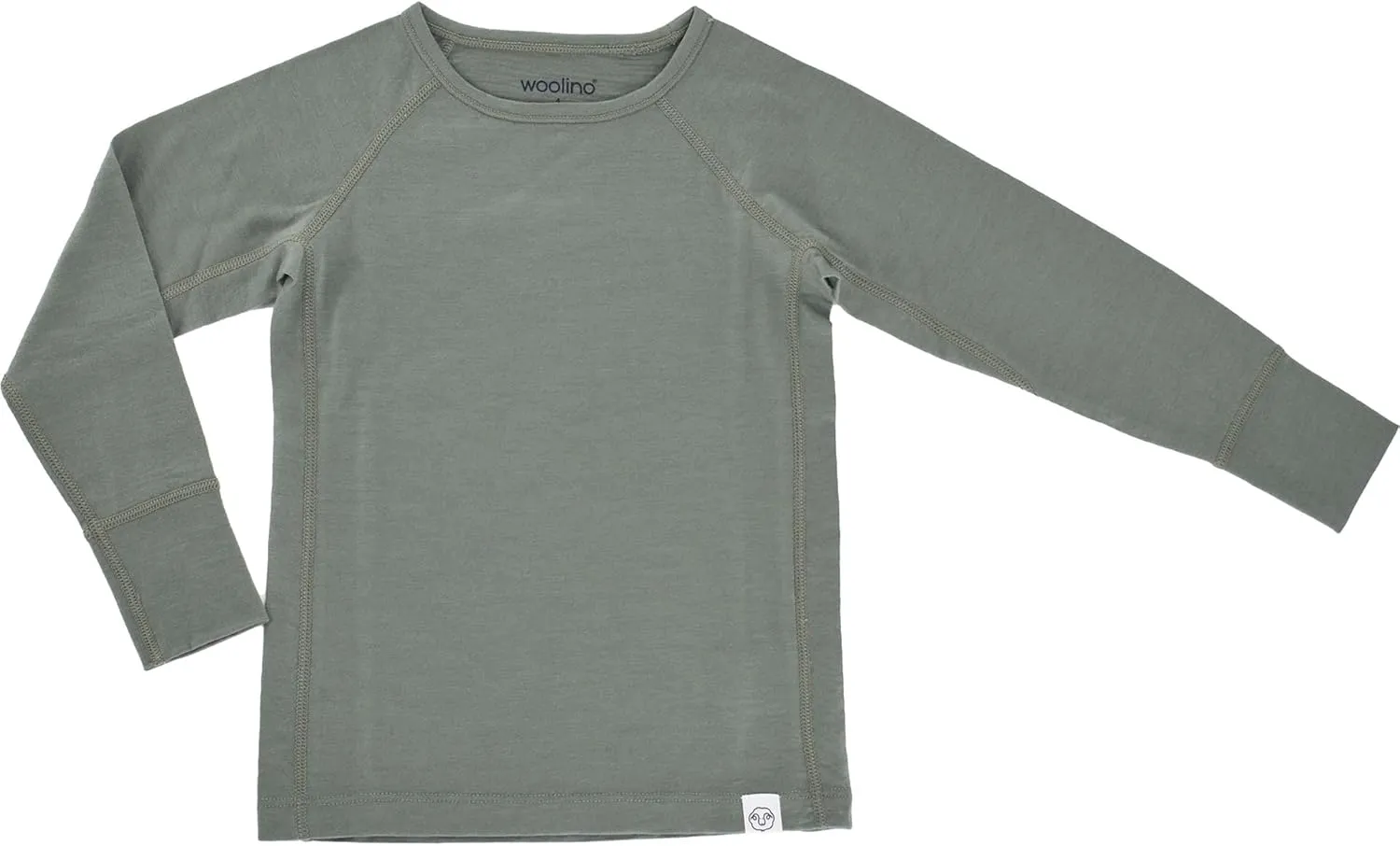 Woolino Merino Wool Base Layer for Kids - Super Soft Kids Long Sleeve Thermal Top - All Natural Base Layer Shirt