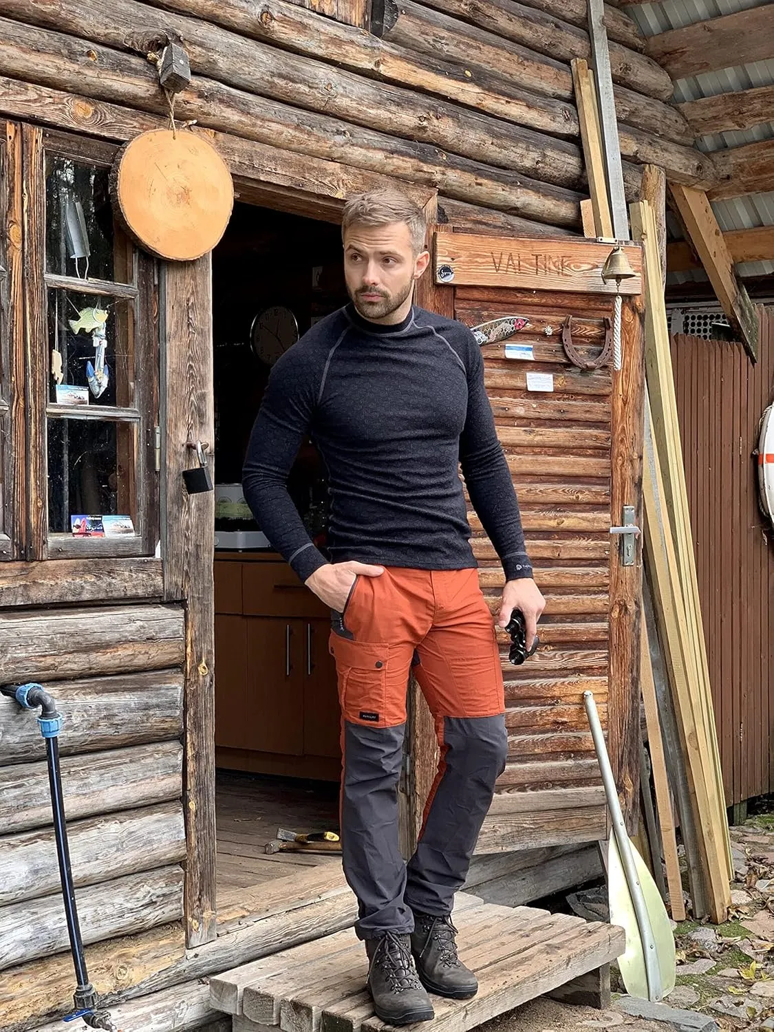 Xtreme Merino Wool Base Layer Mens, Thermal Shirts for Men